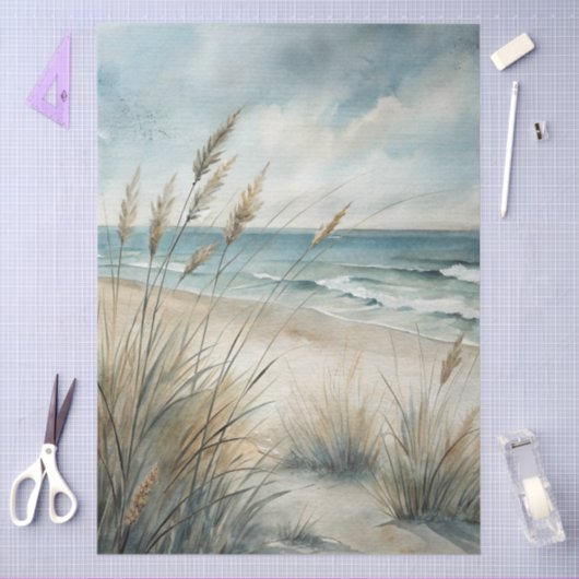 A Coastal Series Design 52 Seidenpapier (Basteln)