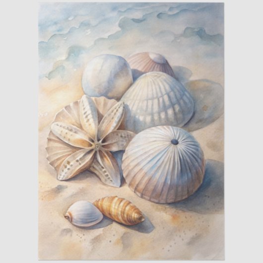 A Coastal Series Design 56 Seidenpapier (Vorderseite)