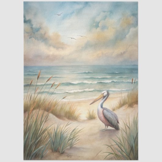 A Coastal Series Design 68 Seidenpapier (Vorderseite)