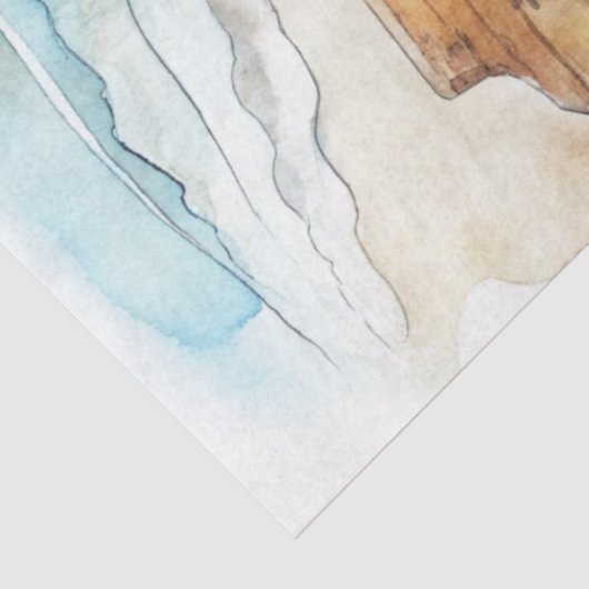 A Coastal Series Design 82 Seidenpapier (Ausschnitt)