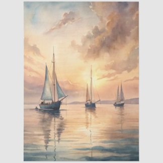 A Coastal Series Design 86 Seidenpapier