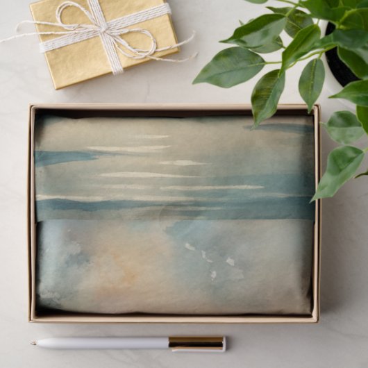 A Coastal Series Design 87 Seidenpapier (Geschenk)