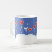 "A COLD WINTER NIGHT'S MIRACLE" Kaffeemaschine Tas Kaffeetasse (Vorderseite Links)