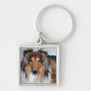 A Collie Schlüsselanhänger