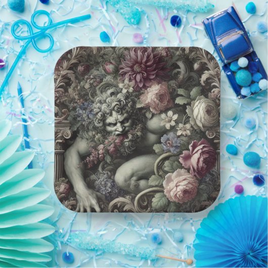 🎭 A Colossal Comedy – Gothic Victorian Pappteller (Party)