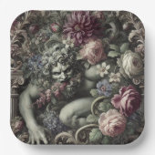 🎭 A Colossal Comedy – Gothic Victorian Pappteller (Vorderseite)