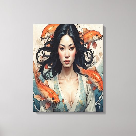 A Conversation Between Two Corners Leinwanddruck (Vorderseite)