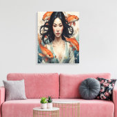 A Conversation Between Two Corners Leinwanddruck (Insitu (Wohnzimmer))