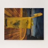 A cool drink at a the waters edge. Flores Guatemal Puzzle (Horizontal)