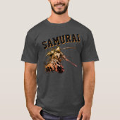 A cool, nostalgic version of a Japanese samurai T-Shirt (Vorderseite)