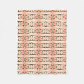 A Coral Honey Designer Fleece Blanket (Vorderseite)