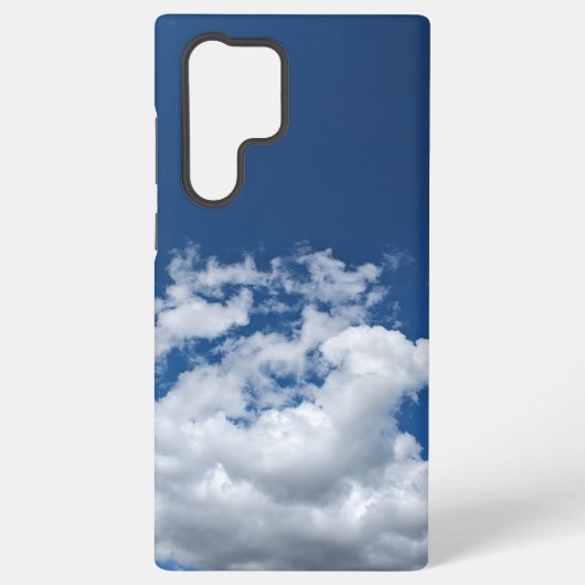 A corner of soft clouds samsung galaxy hülle (Rückseite)
