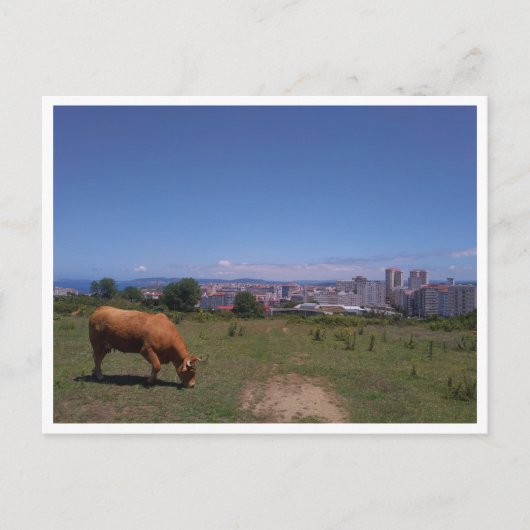 A Coruna, Galicien (Spanien) Postkarte (Vorderseite)