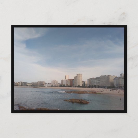 A Coruna, Galicien (Spanien) Postkarte (Vorderseite)