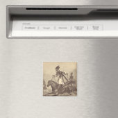 A Cossack Horseman Magnet (In Situ (Geschirrspüler))