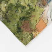 A Cosy Seaside Balcony Fleecedecke (Ecke)