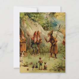 “A Council of Gnomes” by E S Hardy Postkarte