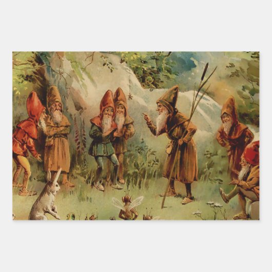 "A Council of Gnomes" von E S Hardy Geschenkpapier Set (Vorderseite 3)