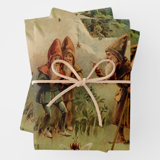 "A Council of Gnomes" von E S Hardy Geschenkpapier Set (Beispiel)