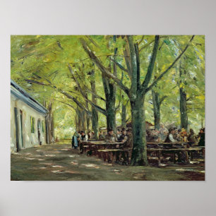 A Country Brasserie, Brannenburg, Bayern, 1894 Poster