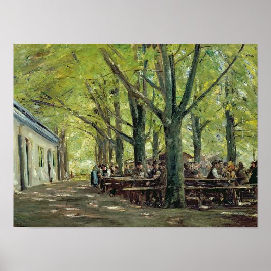 A Country Brasserie, Brannenburg, Bayern, 1894 Poster (Vorne)
