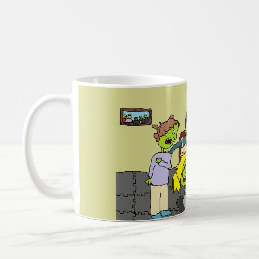 A Coupla Frens Watching SpeedZone Kaffeetasse (Links)