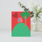 A Couple Dating  Postkarte (Stehend Vorderseite)