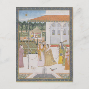 A Couple Walking Postkarte