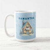  A Cozy Christmas Gift - Personalized Name Mug  Kaffeetasse (Links)