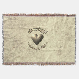 A Cozy Gift Straight From the Heart Decke