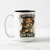 A cup for dog lovers zweifarbige tasse (Links)