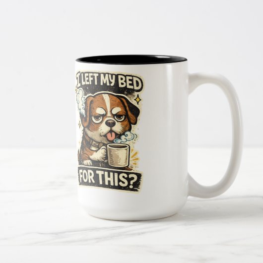 A cup for dog lovers zweifarbige tasse (Rechts)