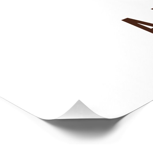 A Cup of Coffee, A Pause in Time – Artistic Coffee Poster (Ecke)