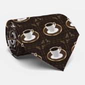 A cup of coffee krawatte (Gerollt)