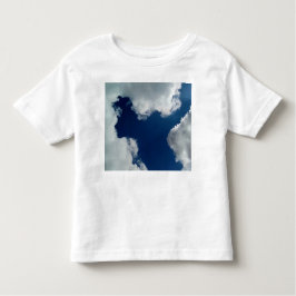 A curve in the clouds kleinkind t-shirt