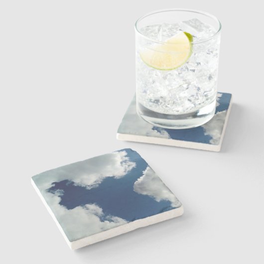 A curve in the clouds steinuntersetzer (Seitenansicht)