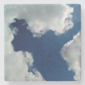 A curve in the clouds steinuntersetzer (Vorderseite)