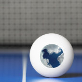 A curve in the clouds tischtennisball (Netto)