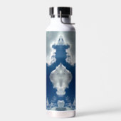 A curve in the clouds trinkflasche (Links)