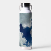 A curve in the clouds trinkflasche (Vorne)