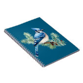 A Cute Blue Jay  Notizblock (Rechte Seite)