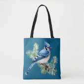 A Cute Blue Jay  Tasche (Vorderseite)