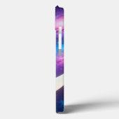 A cute chibi-style cat with pink cheeks case (Rückseite / Links)