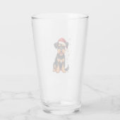 A cute dog Border Collie [RB#10009]  Glas (Rückseite)
