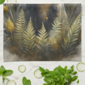 A Cute Forest Badger Geschirrtuch (Gefaltet)