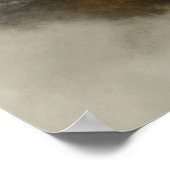 A Cute Forest Badger Poster (Ecke)