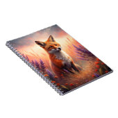 A Cute Forest Red Fox Notizblock (Rechte Seite)