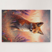 A Cute Forest Red Fox Puzzle (Horizontal)