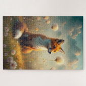 A Cute Forest Red Fox Puzzle (Horizontal)