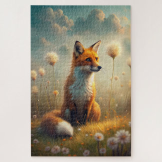 A Cute Forest Red Fox Puzzle
